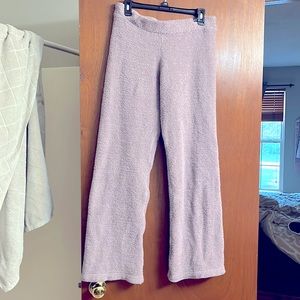 Pink marshmallow pants size med